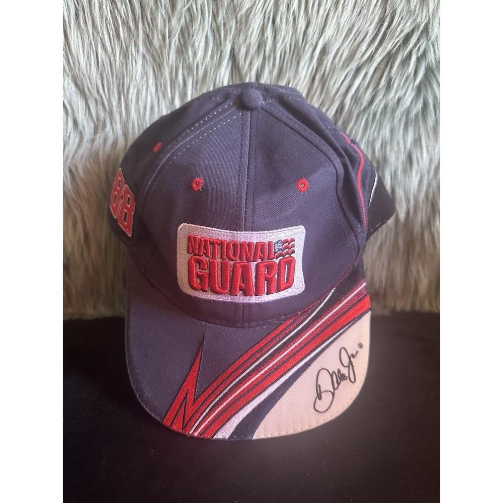 Nascar Baseball‎ Hat Cap #88 Dale Jr Signiture Blue Adjustable